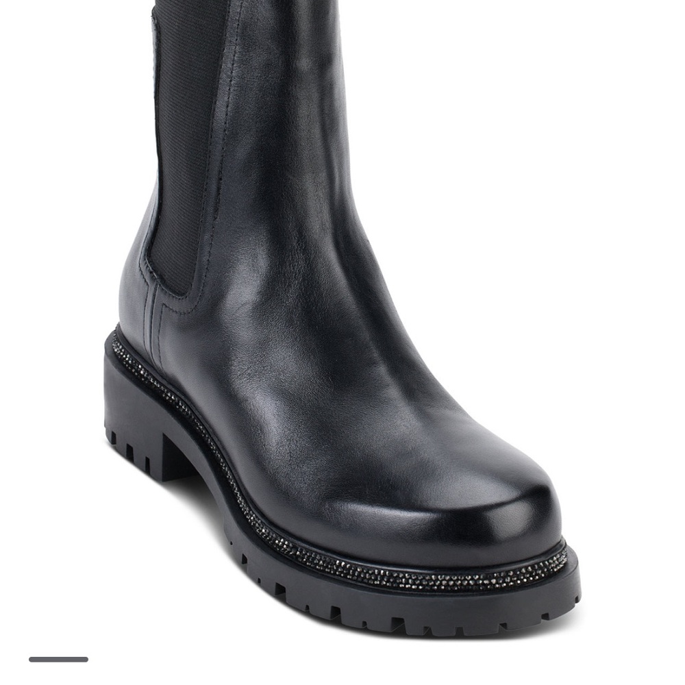 Lug sole booties